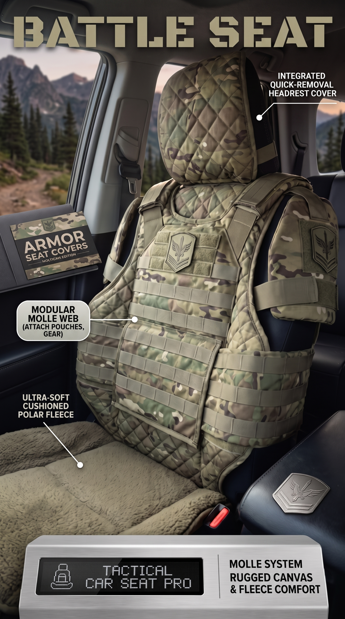 Strike Seat Car Covers